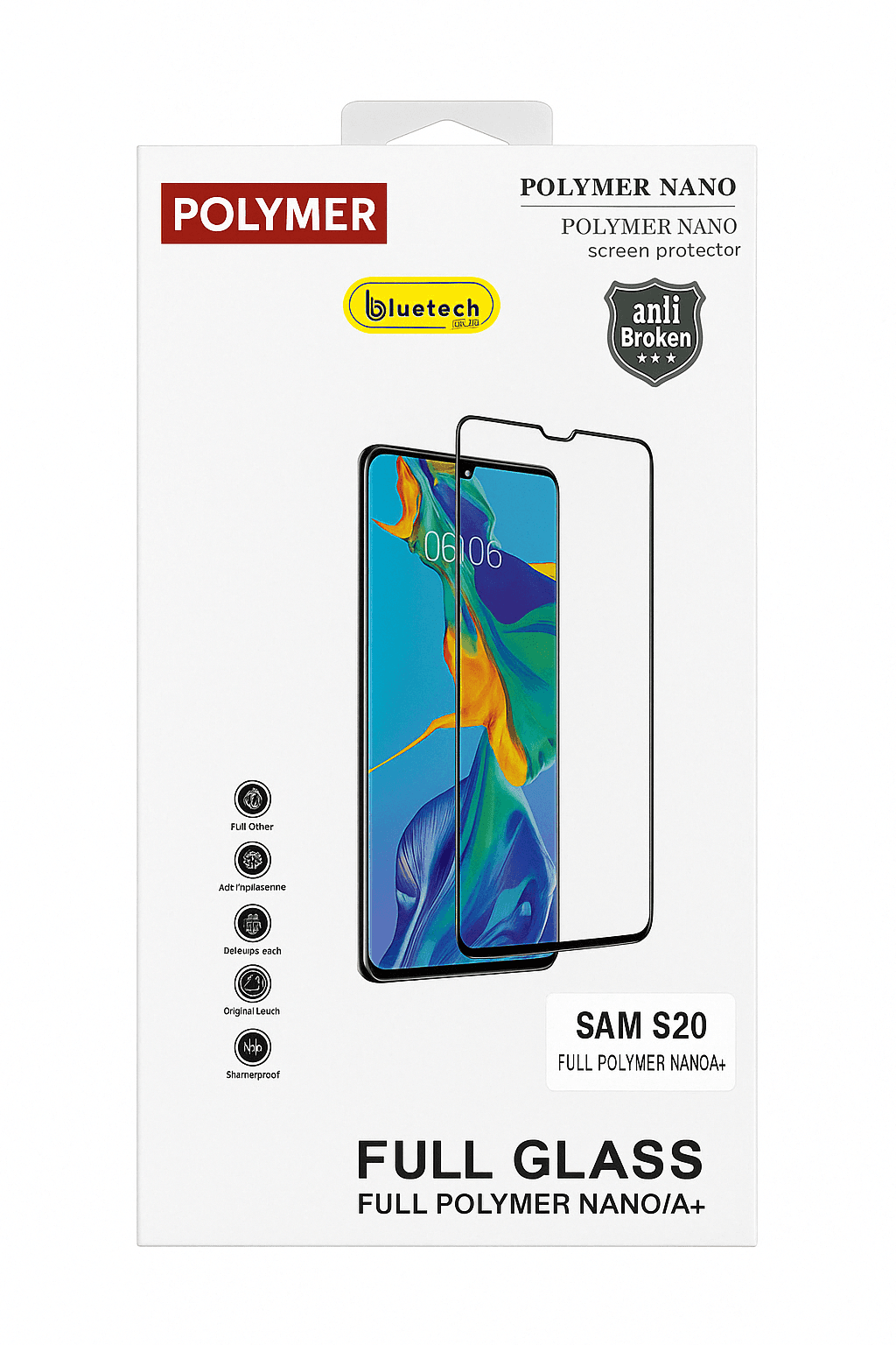 Samsung Galaxy S20 Tempered Glass Screen Protector