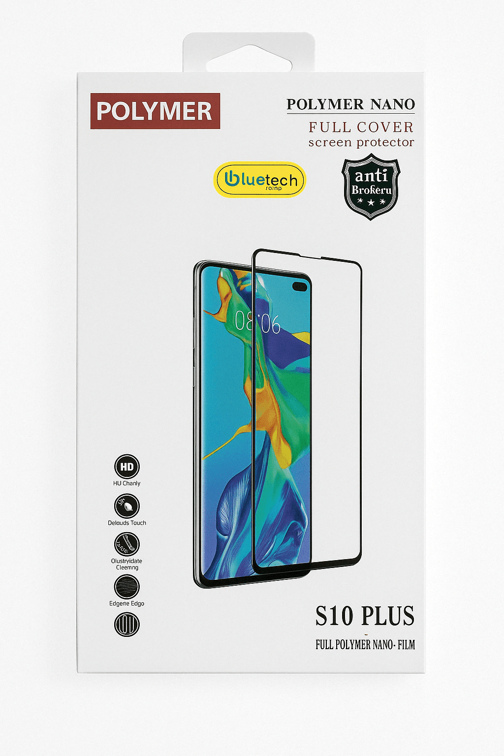 Samsung Galaxy S10 Plus Tempered Glass Screen Protector