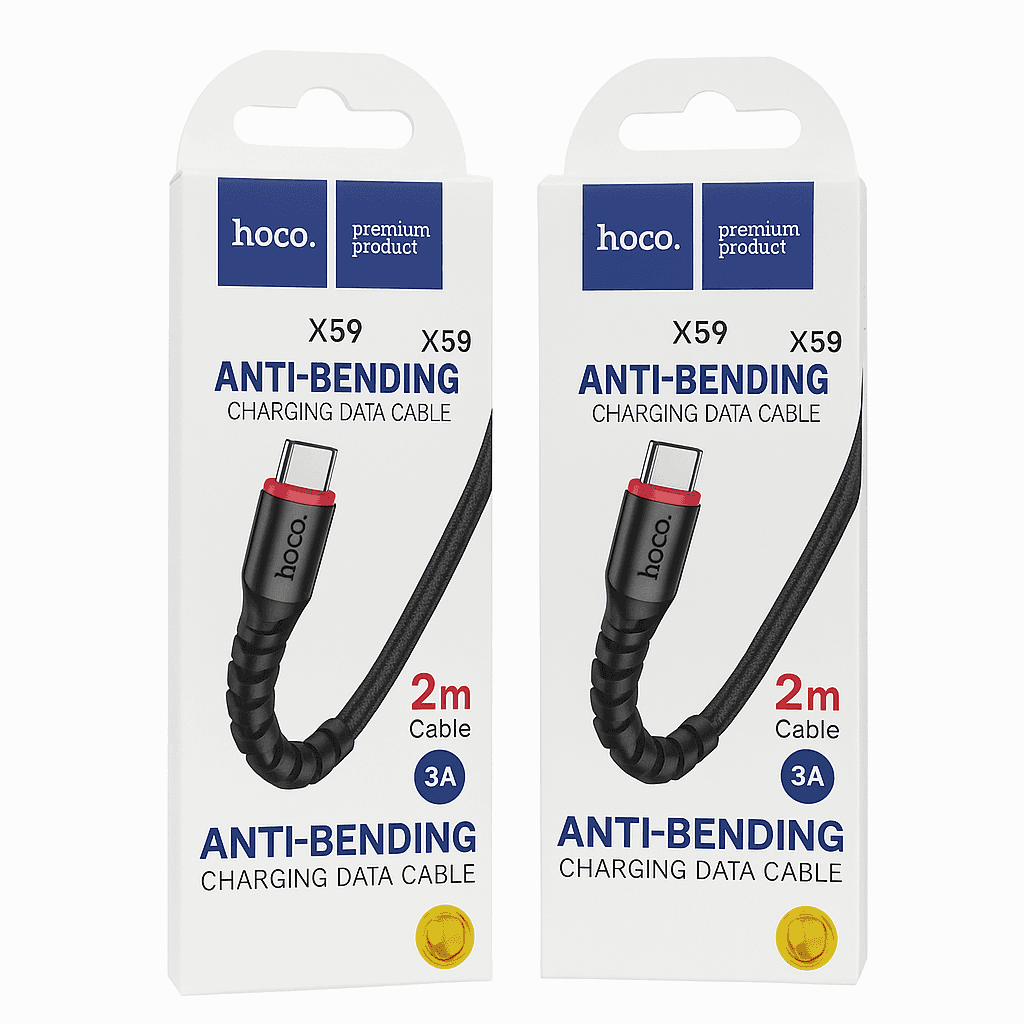 X59 USB-A to USB-C Charging Data Sync Cable 1m