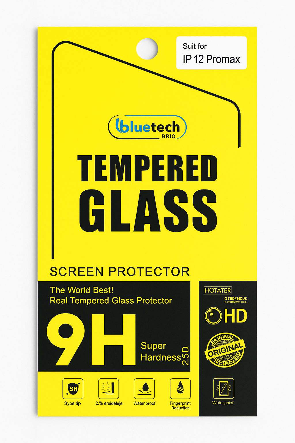 iPhone 12 Pro Max Tempered Glass Screen Protector