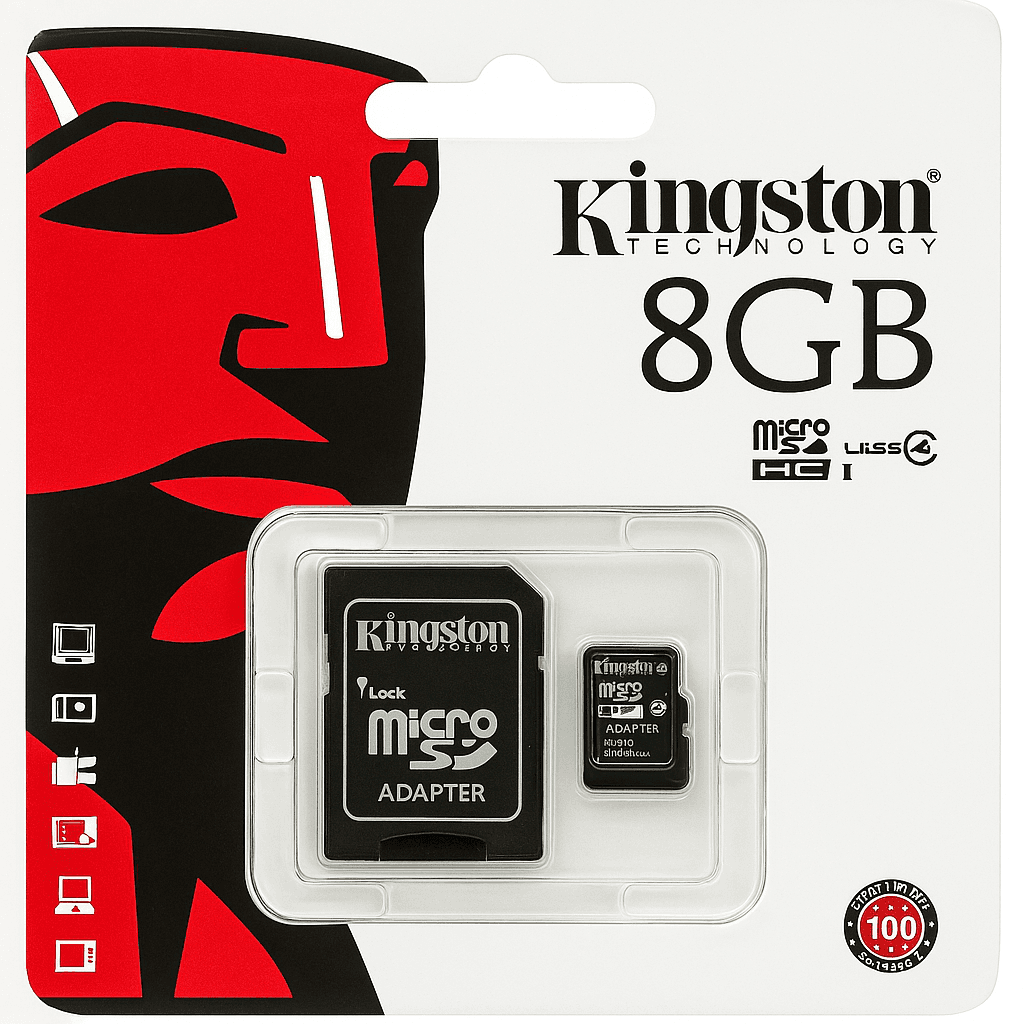 8GB SDHC Memory Card