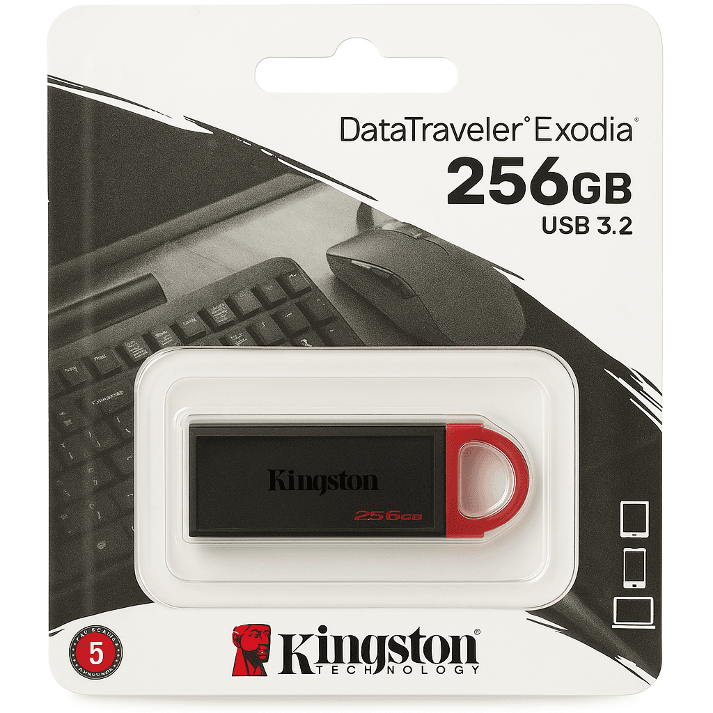 256GB DataTraveler Kyson USB 3.2 Gen 1 Flash Drive