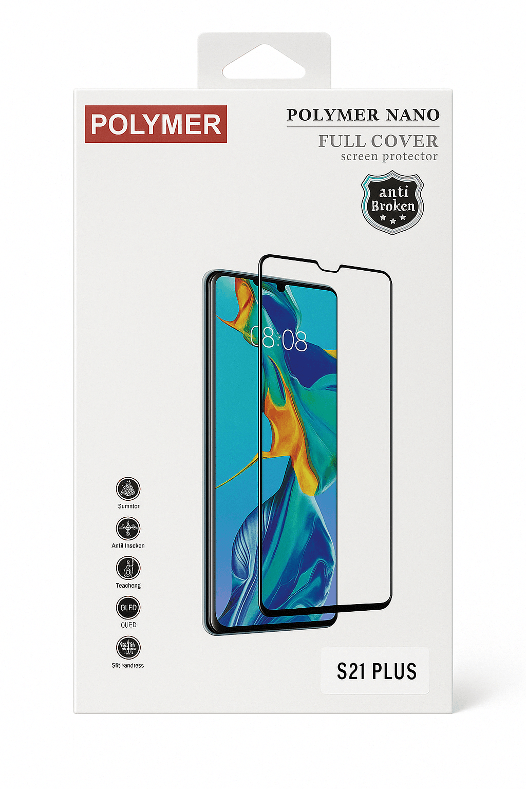 Samsung Galaxy S21 Plus Tempered Glass Screen Protector