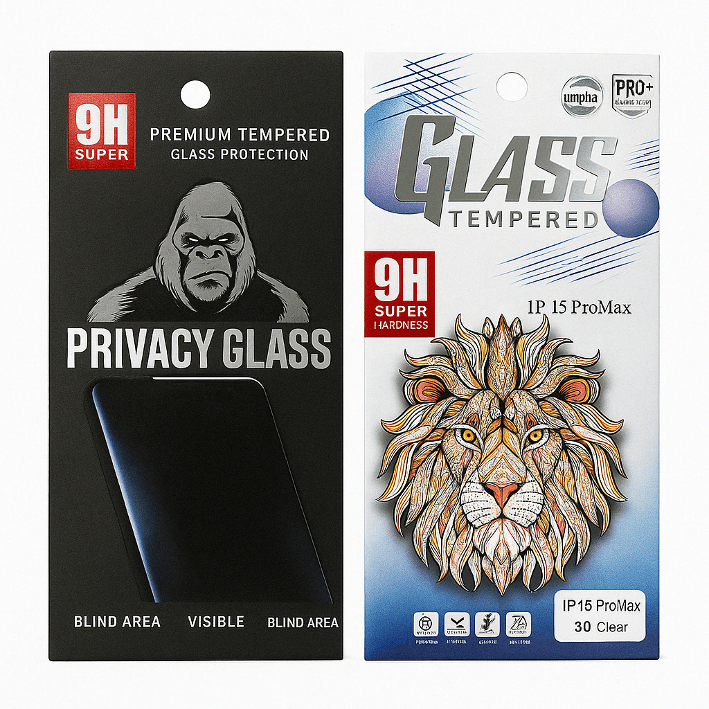 iPhone 15 Plus / 15 Pro Max Tempered Glass Screen Protector