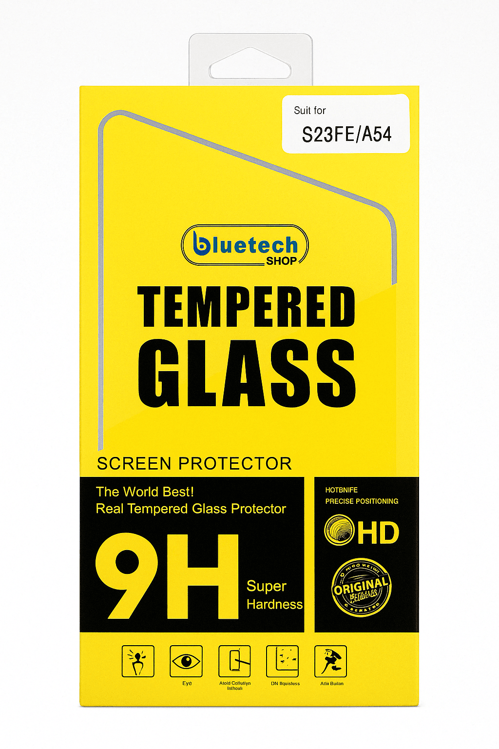 Samsung Galaxy S23 FE Tempered Glass Screen Protector