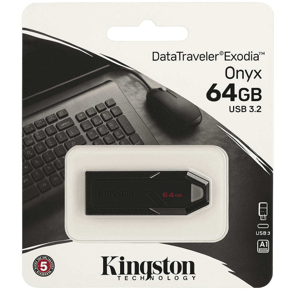 64GB DataTraveler Kyson USB 3.2 Gen 1 Flash Drive