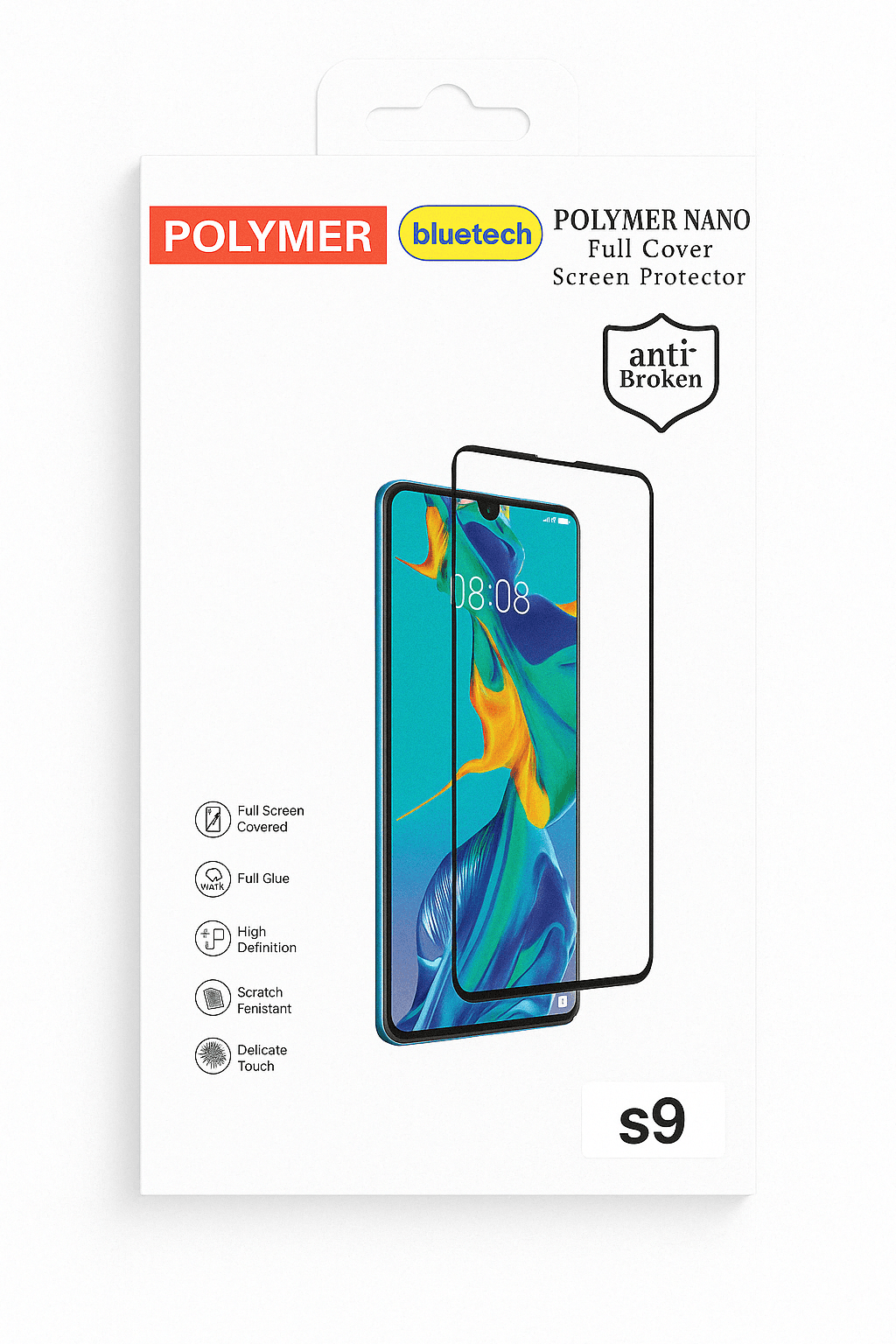 Samsung Galaxy S9 Tempered Glass Screen Protector