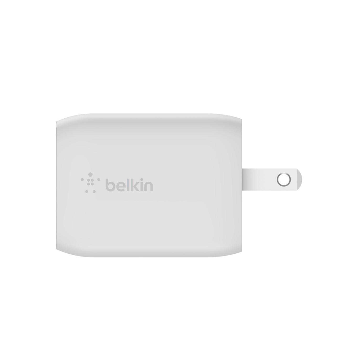 65W Dual USB-C Wall Charger White