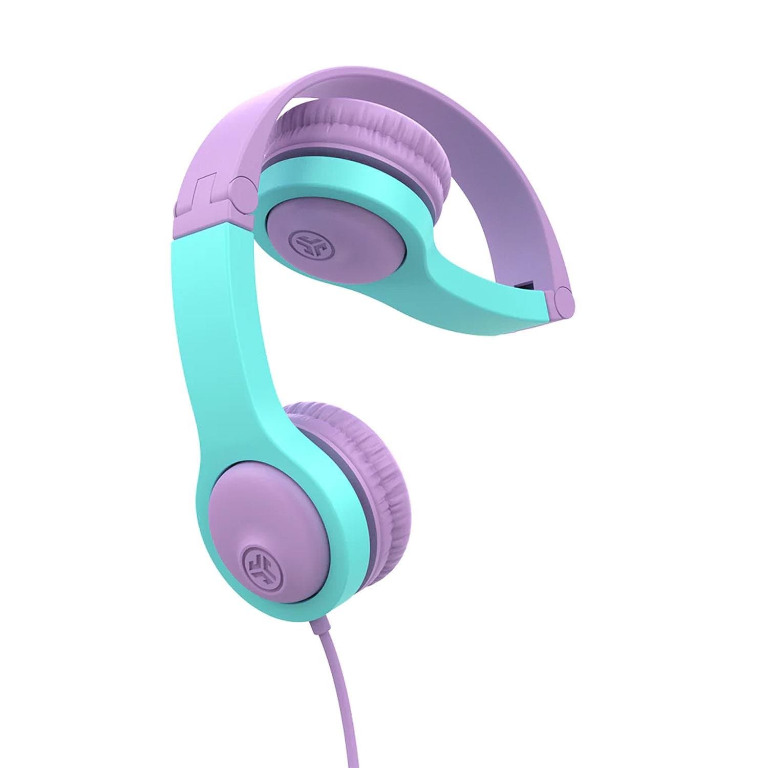 JBuddies Folding Wired Headphones Gen2 Pink/Teal