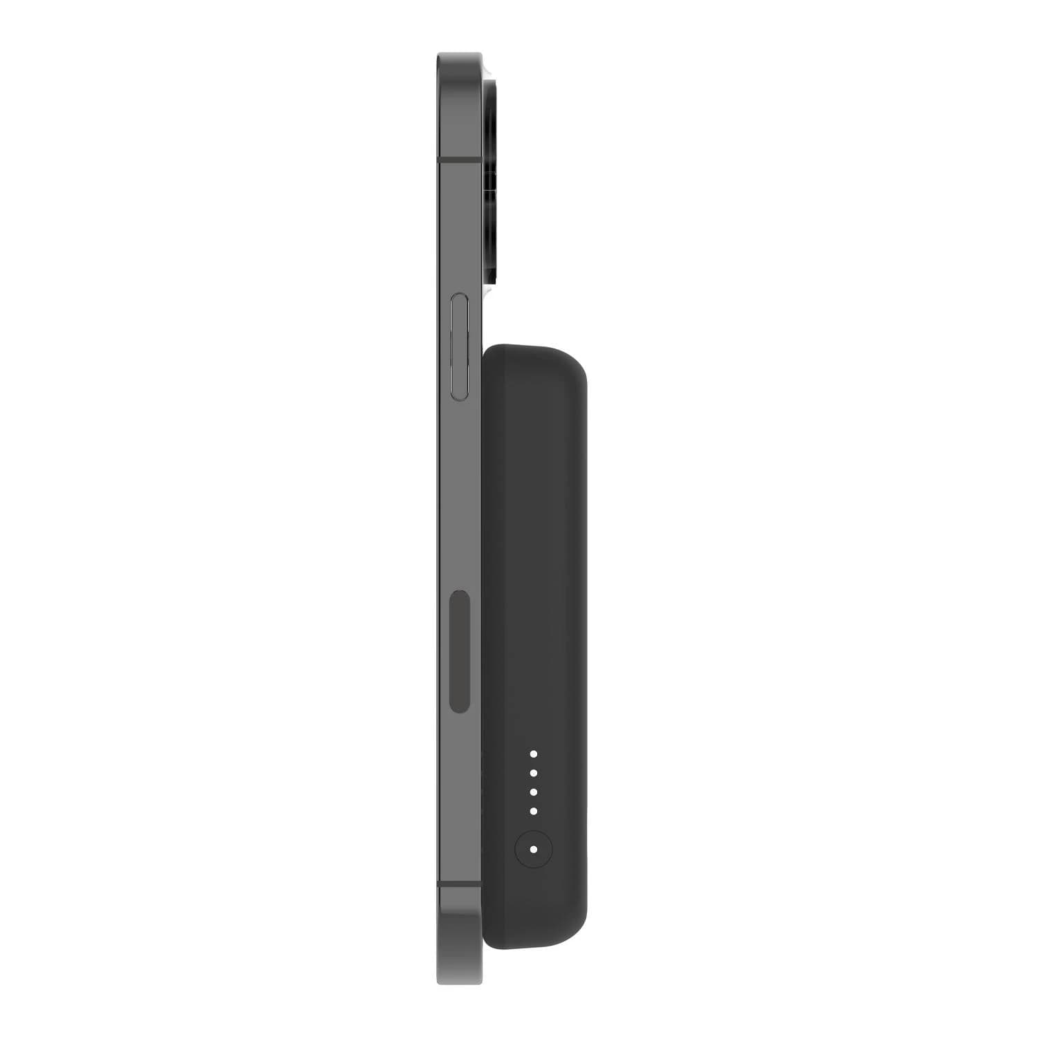 5K Magnetic Wireless Power Bank with Stand Black