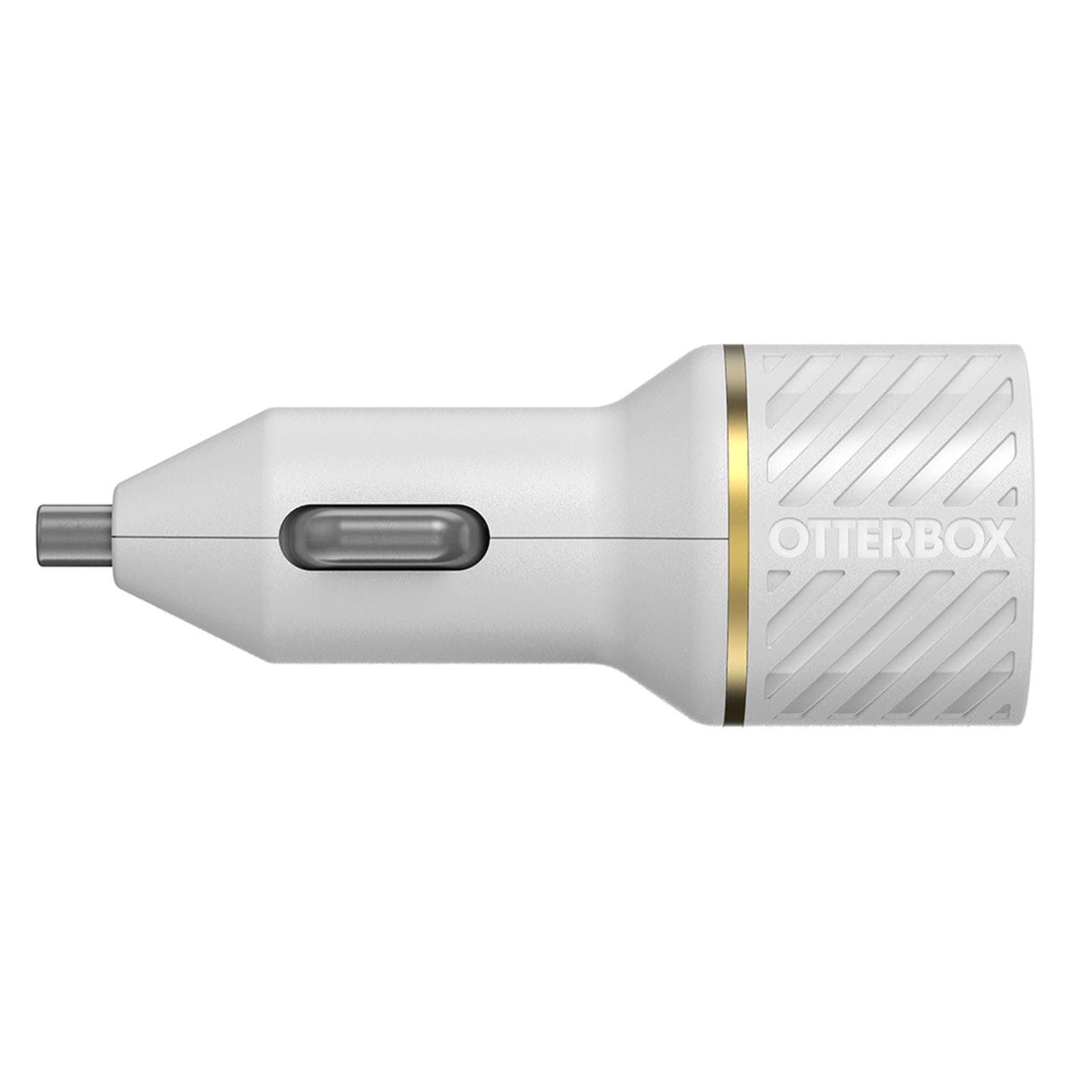 Dual USB Premium Fast Charge Car Charger Power Delivery 30W + 20W White