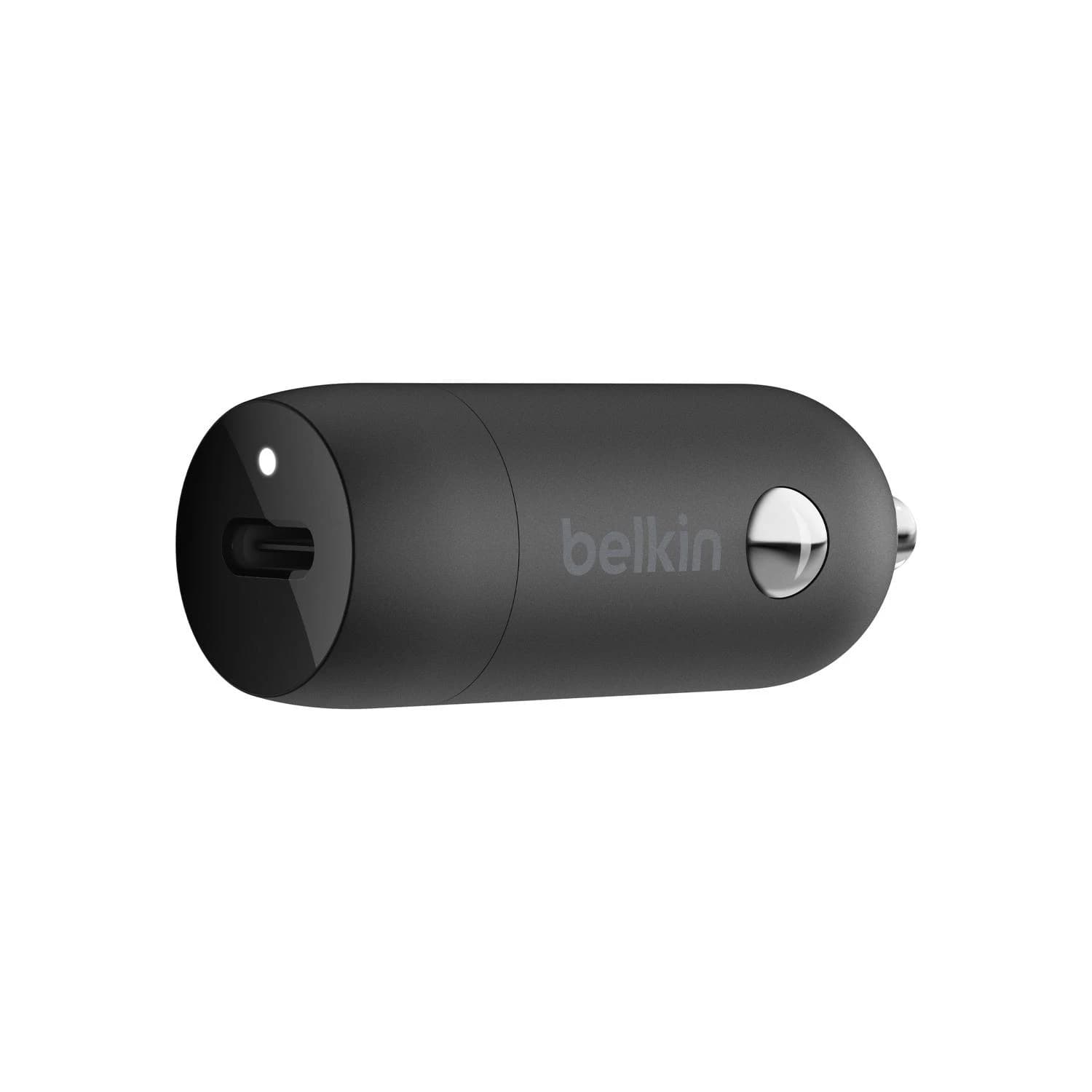 30W USB-C Power Delivery PPS Car Charger with USB-C to USB-C Cable Black