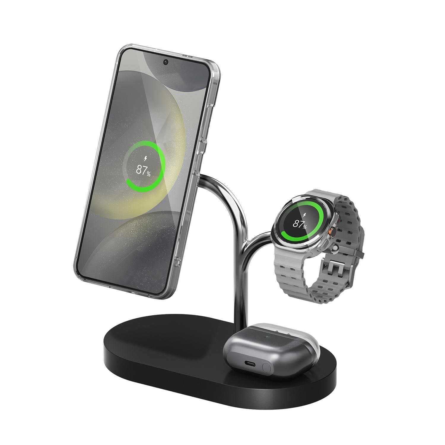 Wireless Charger 3-in-1 Black
