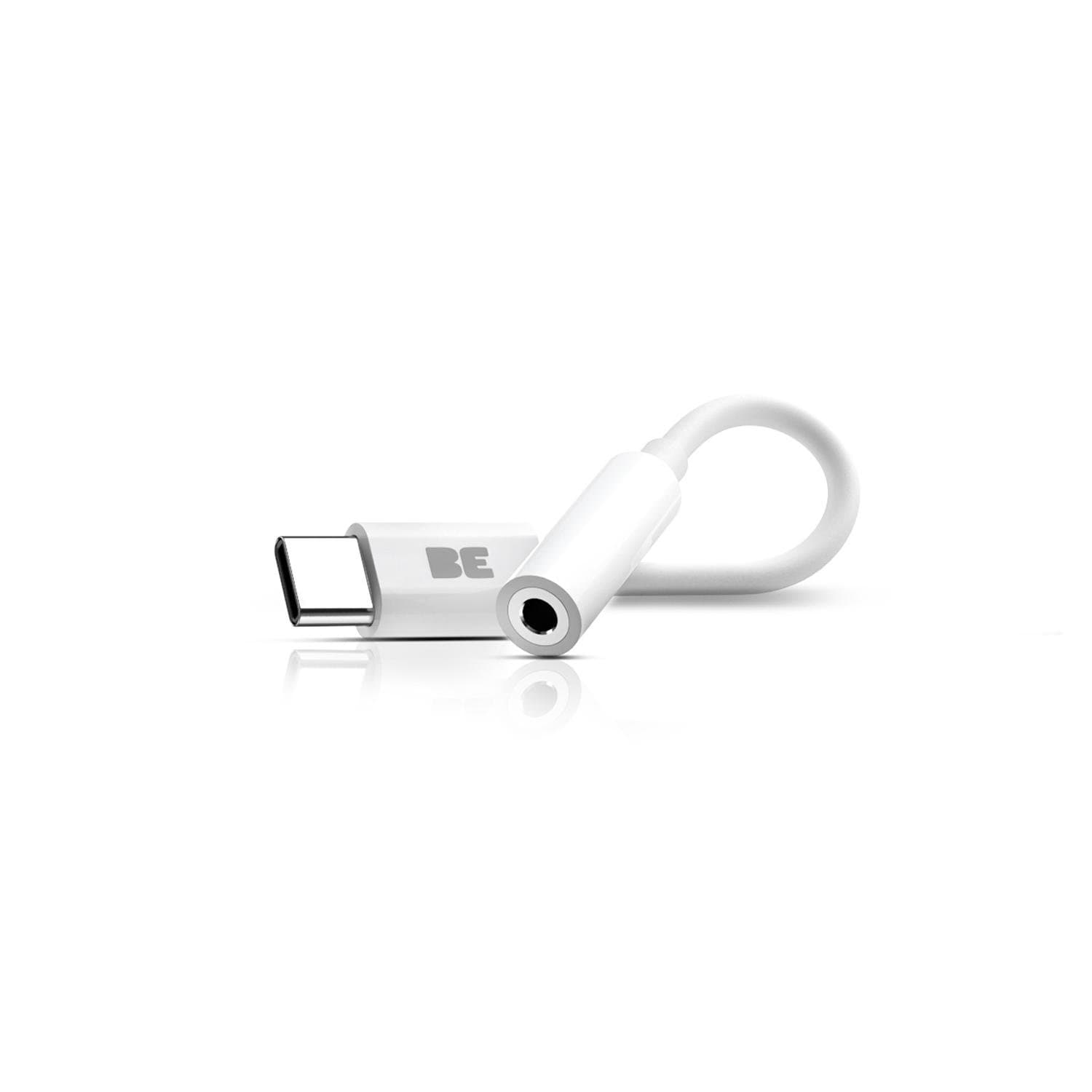 USB-C to 3.5mm Headphone Jack Adapter White
