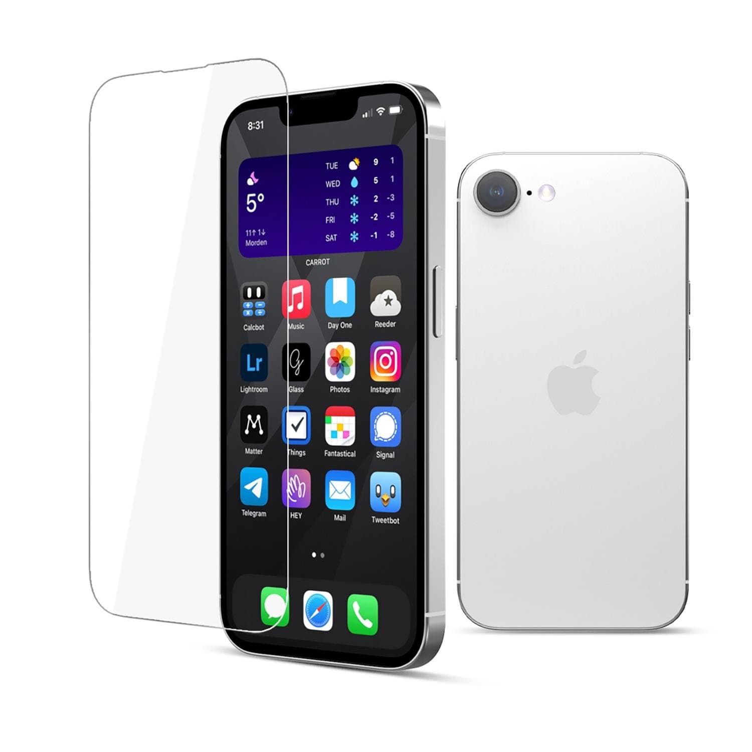 Tempered Glass Screen Protector for iPhone 16e