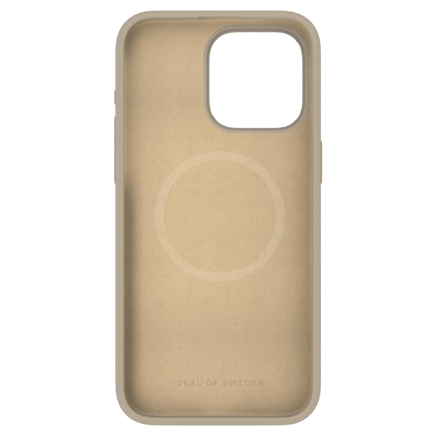Silicone Case MagSafe Beige for iPhone 15 Pro Max