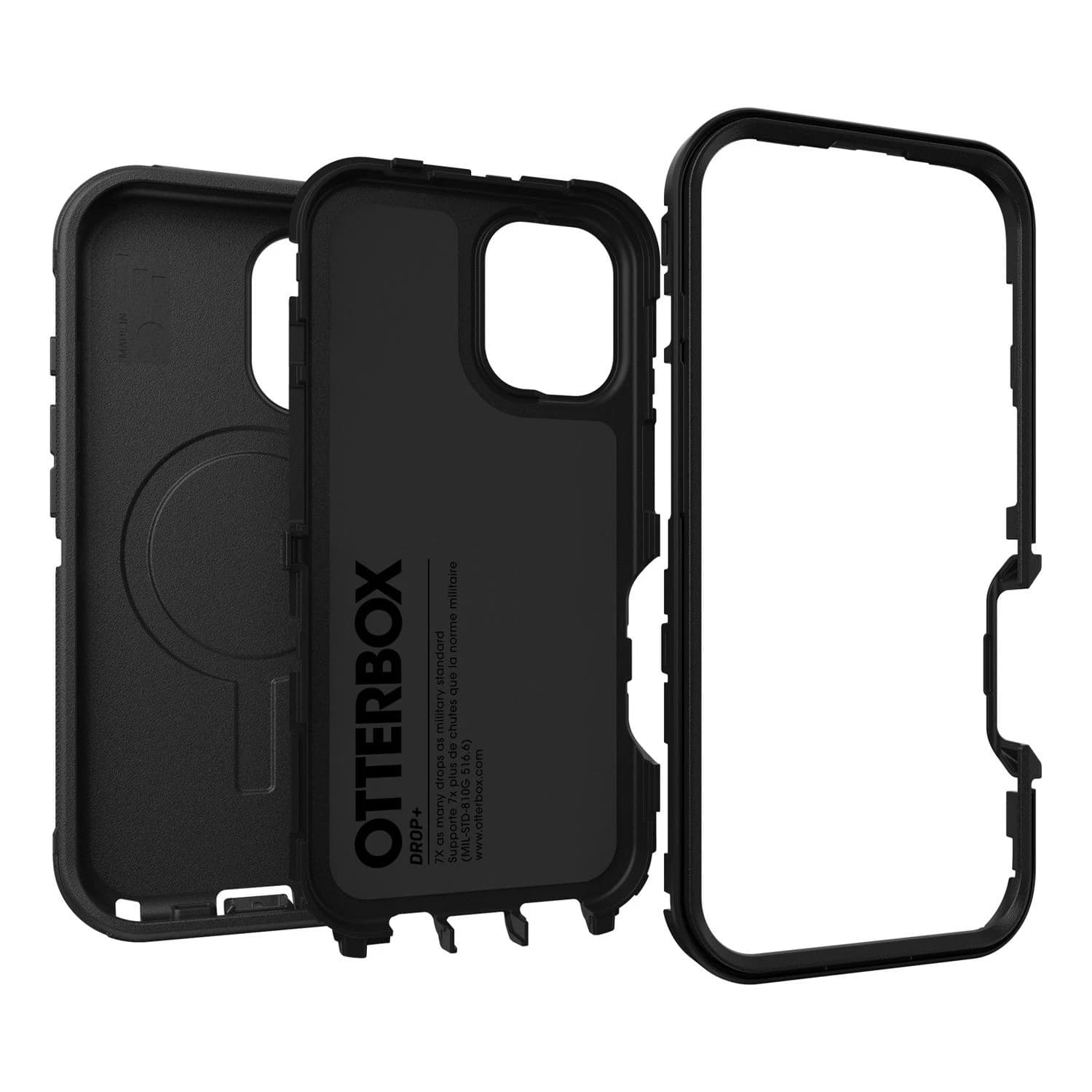 Defender Pro MagSafe Case Black for iPhone 16