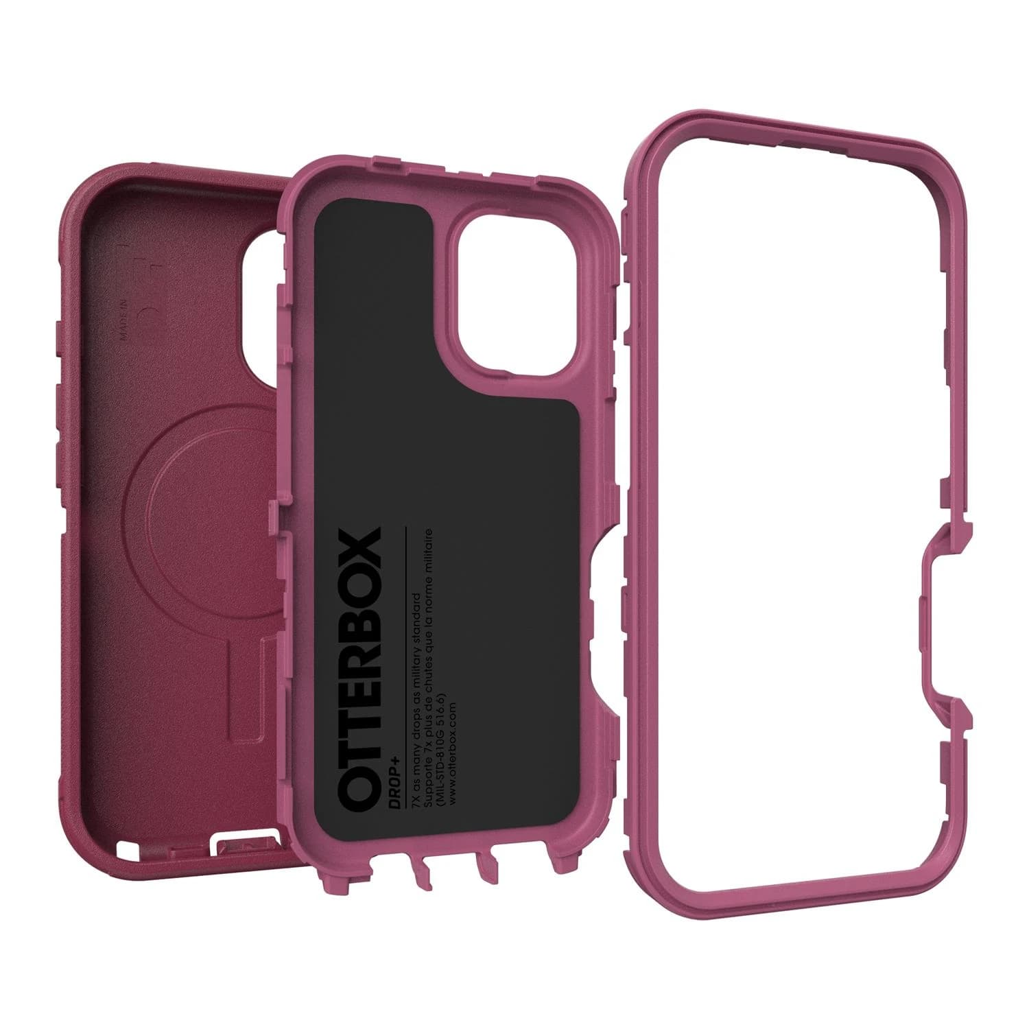 Defender Pro MagSafe Case Foxberry for iPhone 16