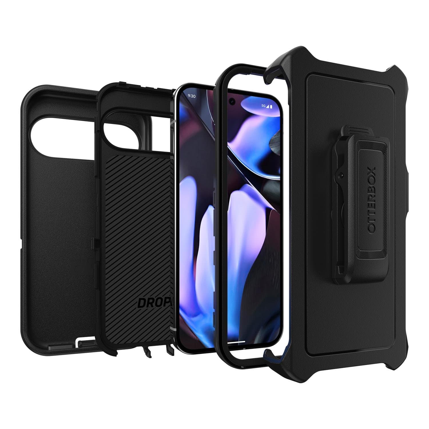Defender Case Black for Google Pixel 9 Pro XL