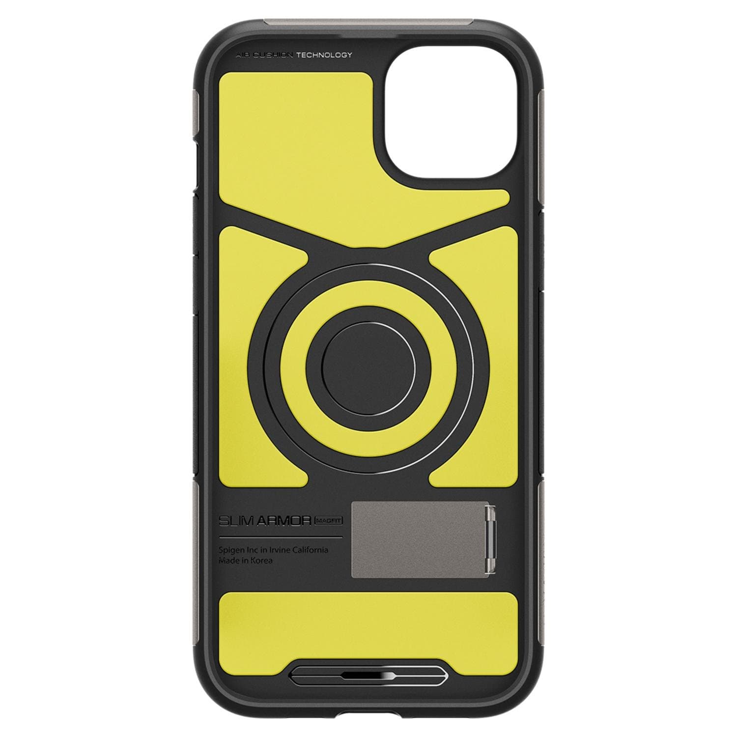 Slim Armor MagFit Case Gunmetal for iPhone 15