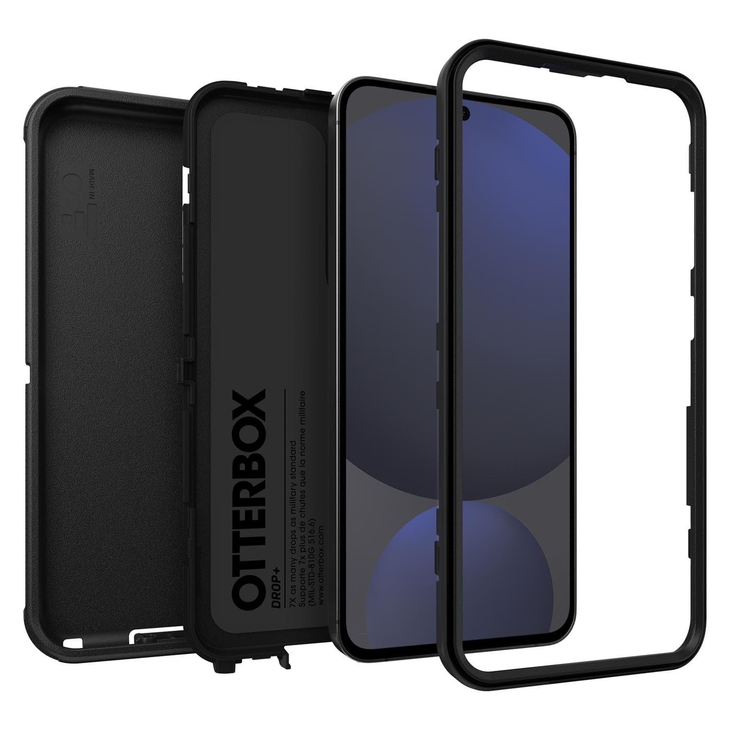 Defender Pro Case Black for Samsung Galaxy S24 FE