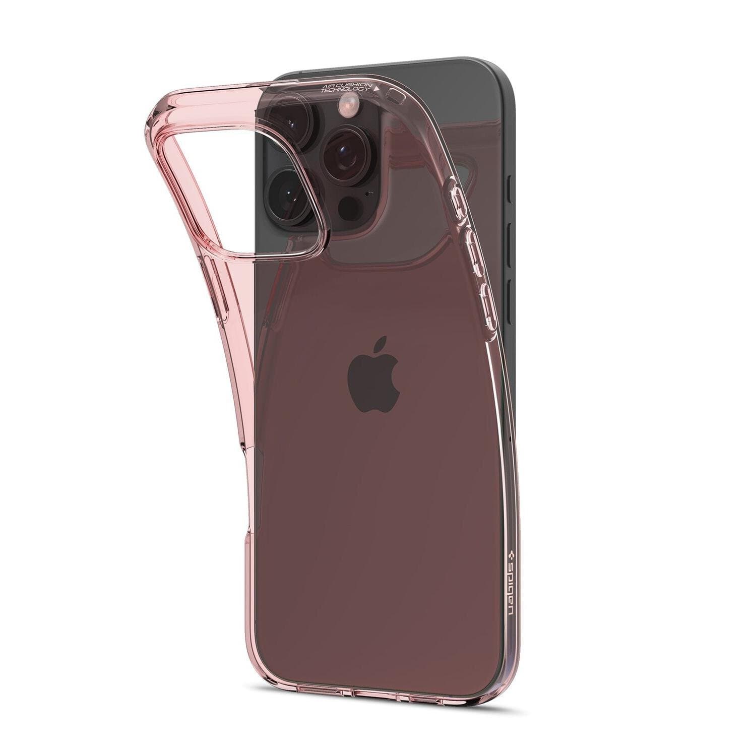 Crystal Flex Case Rose Crystal for iPhone 16 Pro Max
