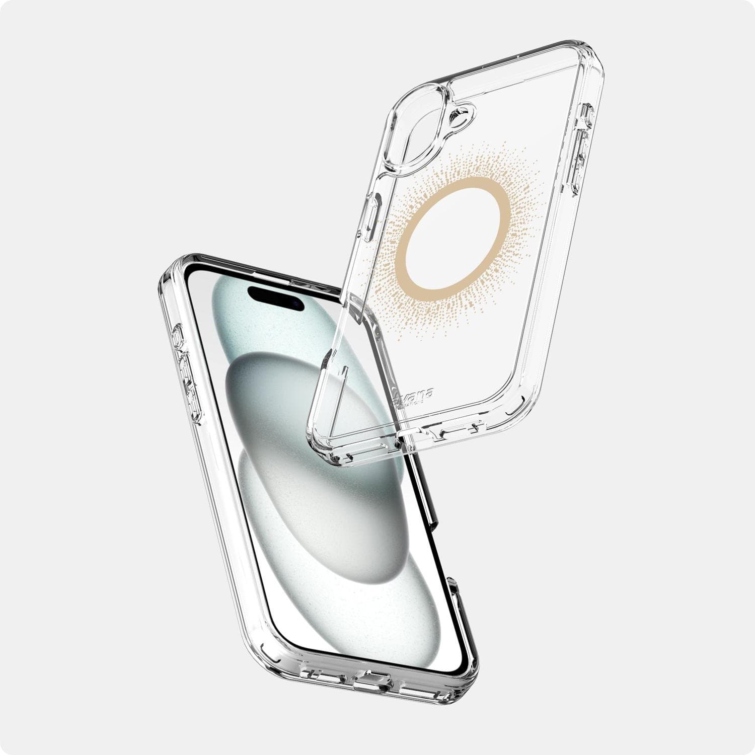 Aura MagSafe Case Gold for iPhone 16