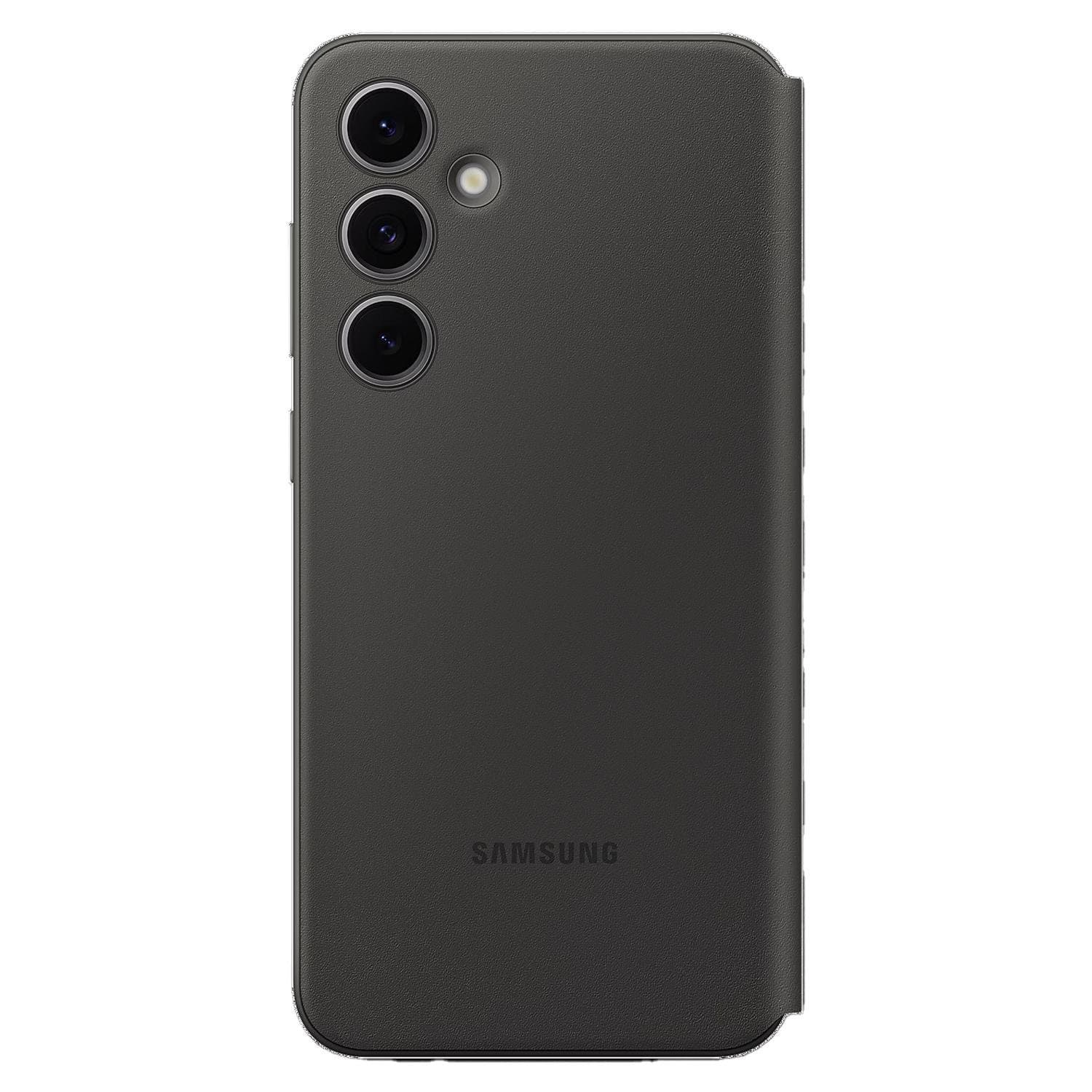 Smart View Wallet Case Black for Samsung Galaxy S24 FE
