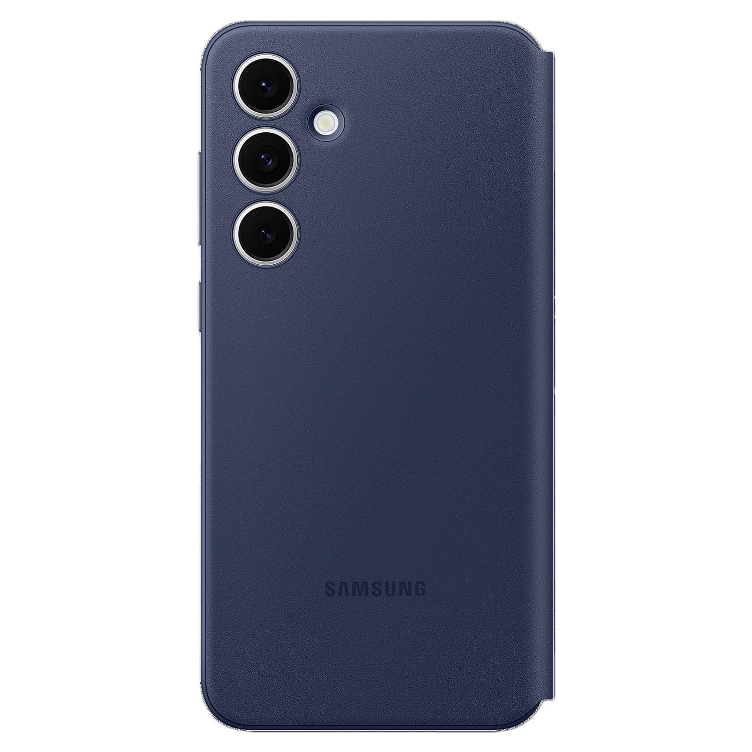 Smart View Wallet Case Blue for Samsung Galaxy S24 FE