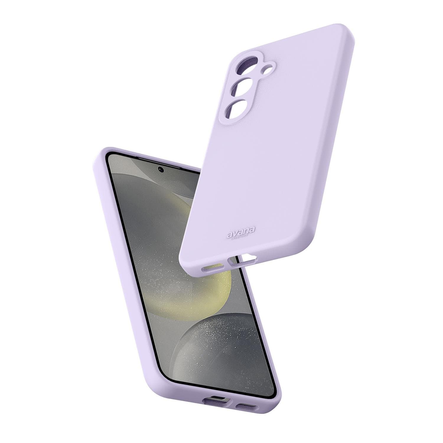 Velvet Case w/Magnets Lavender for Samsung Galaxy S25