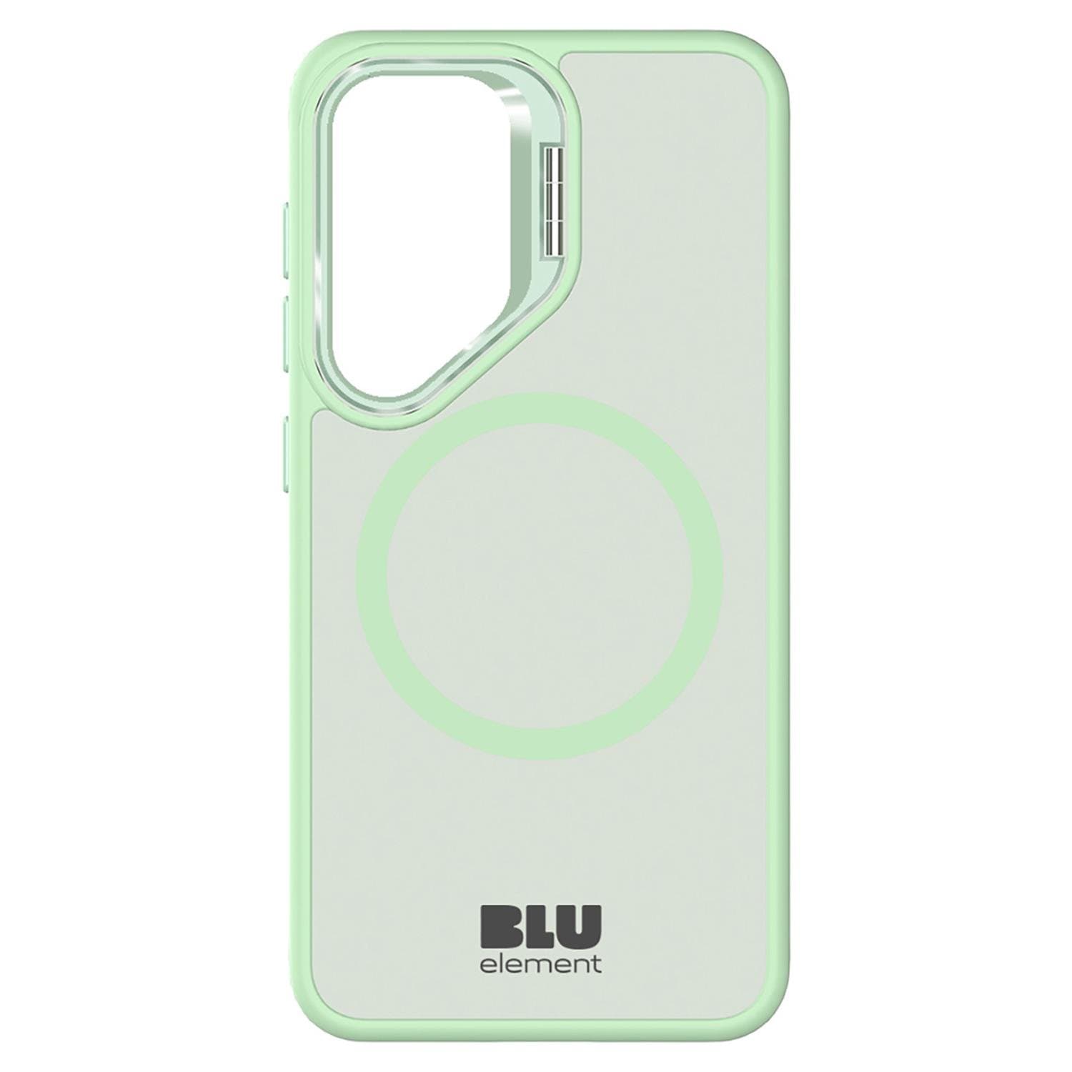Chromatic Kick Compatible w/Magnets Case Light Green for Samsung Galaxy S25/Galaxy S24
