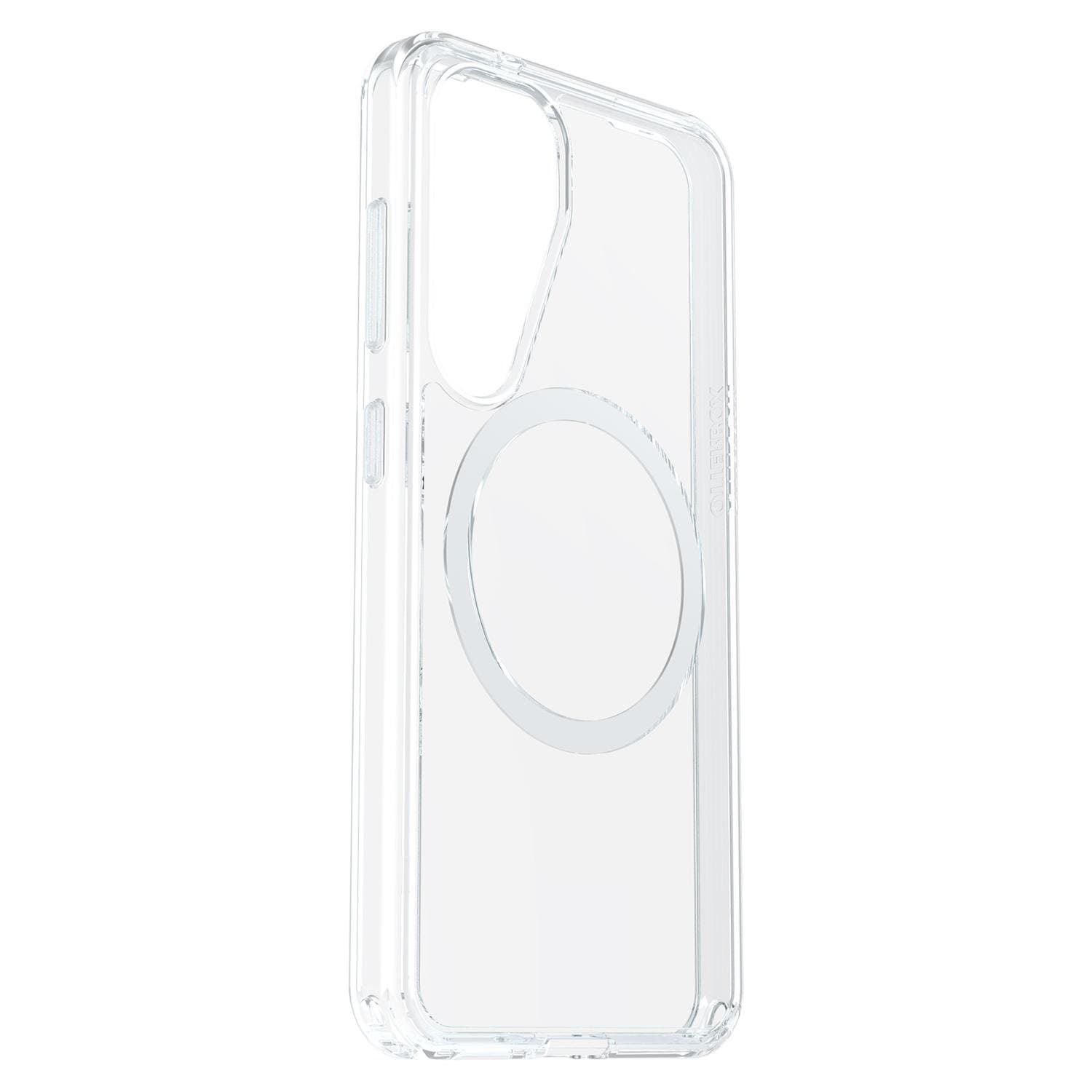 Symmetry Clear Magnets Case Clear with Blue Tint for Samsung Galaxy S25