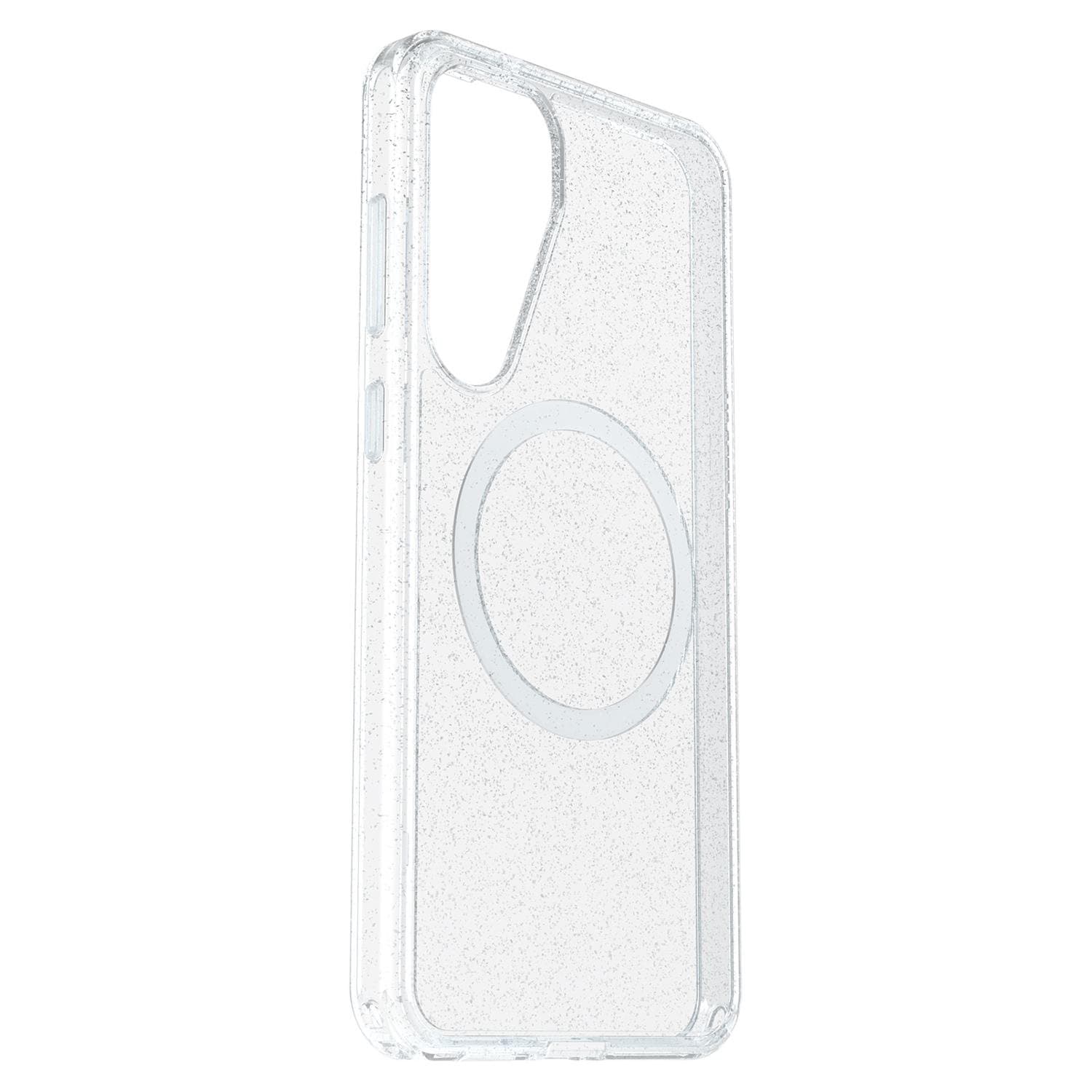 Symmetry Clear Magnets Case Stardust with Blue Tint for Samsung Galaxy S25+