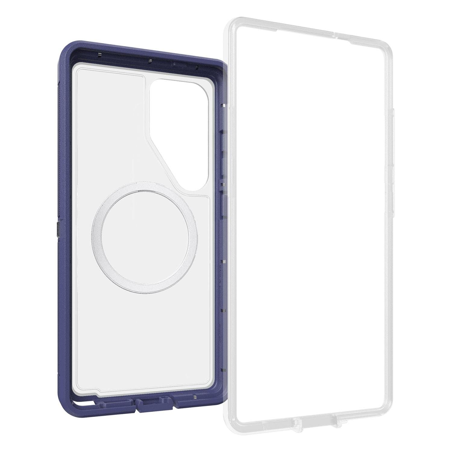 Defender Pro XT Clear Magnets Case Violet Thunder for Samsung Galaxy S25 Ultra