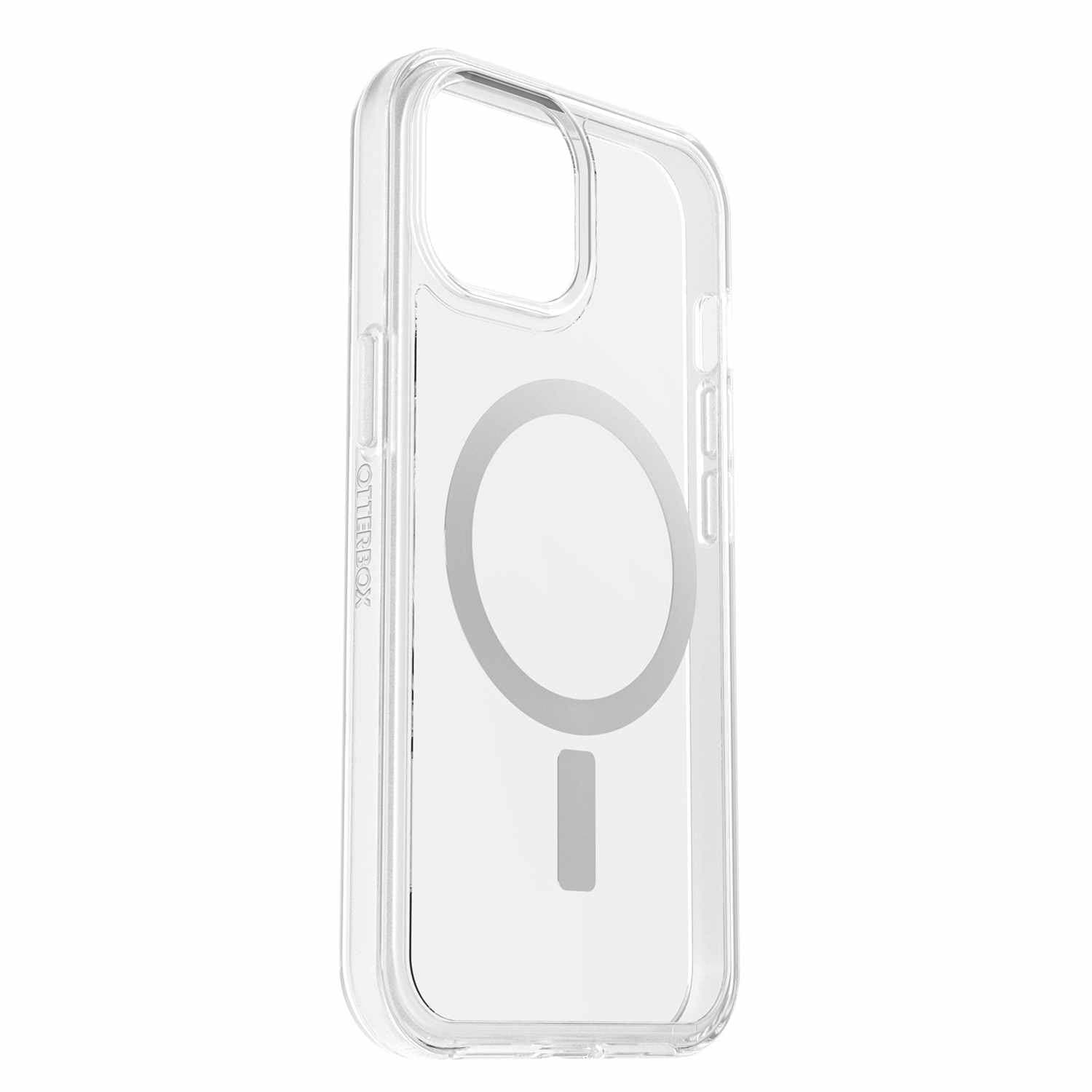 Symmetry Clear MagSafe Case Bulk Clear with Blue Tint for iPhone 16e/15/14/13