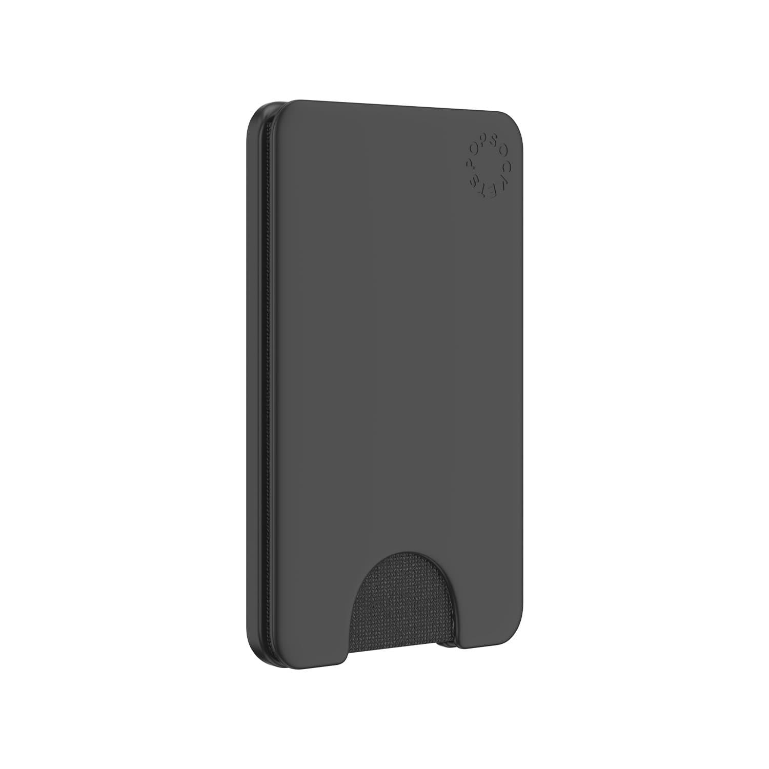 PopWallet For MagSafe Round with Adapter Ring Black