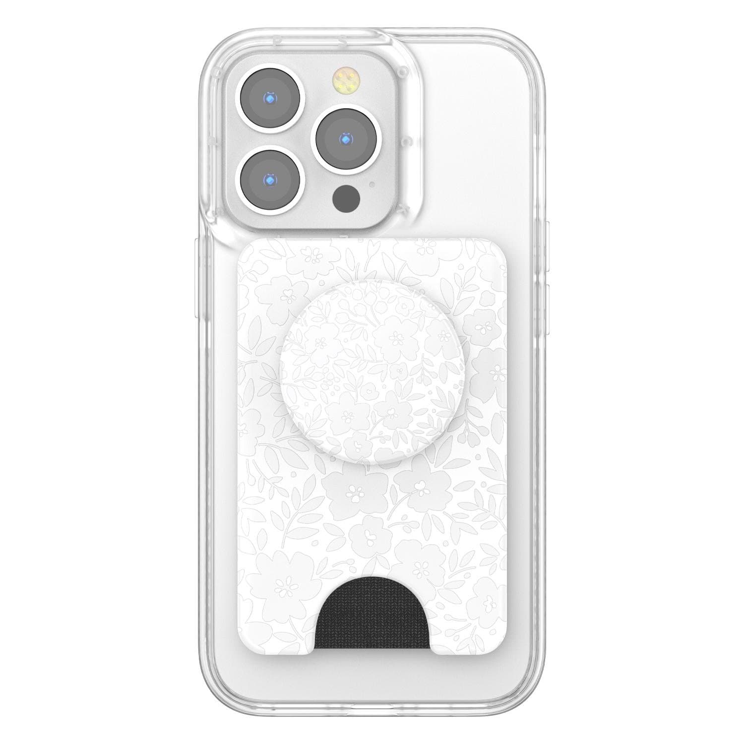 PopWallet+ For MagSafe Round with Adapter Ring Blanc Fresh