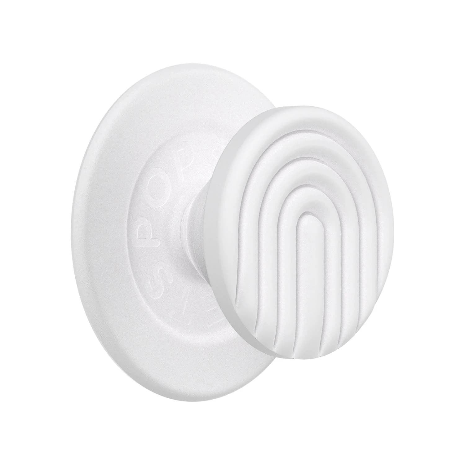 PopGrip for MagSafe Round with Adapter Ring Curves Coconut Creme