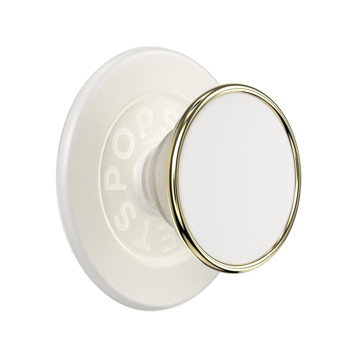 PopGrip for MagSafe Round with Adapter Ring Coconut Creme